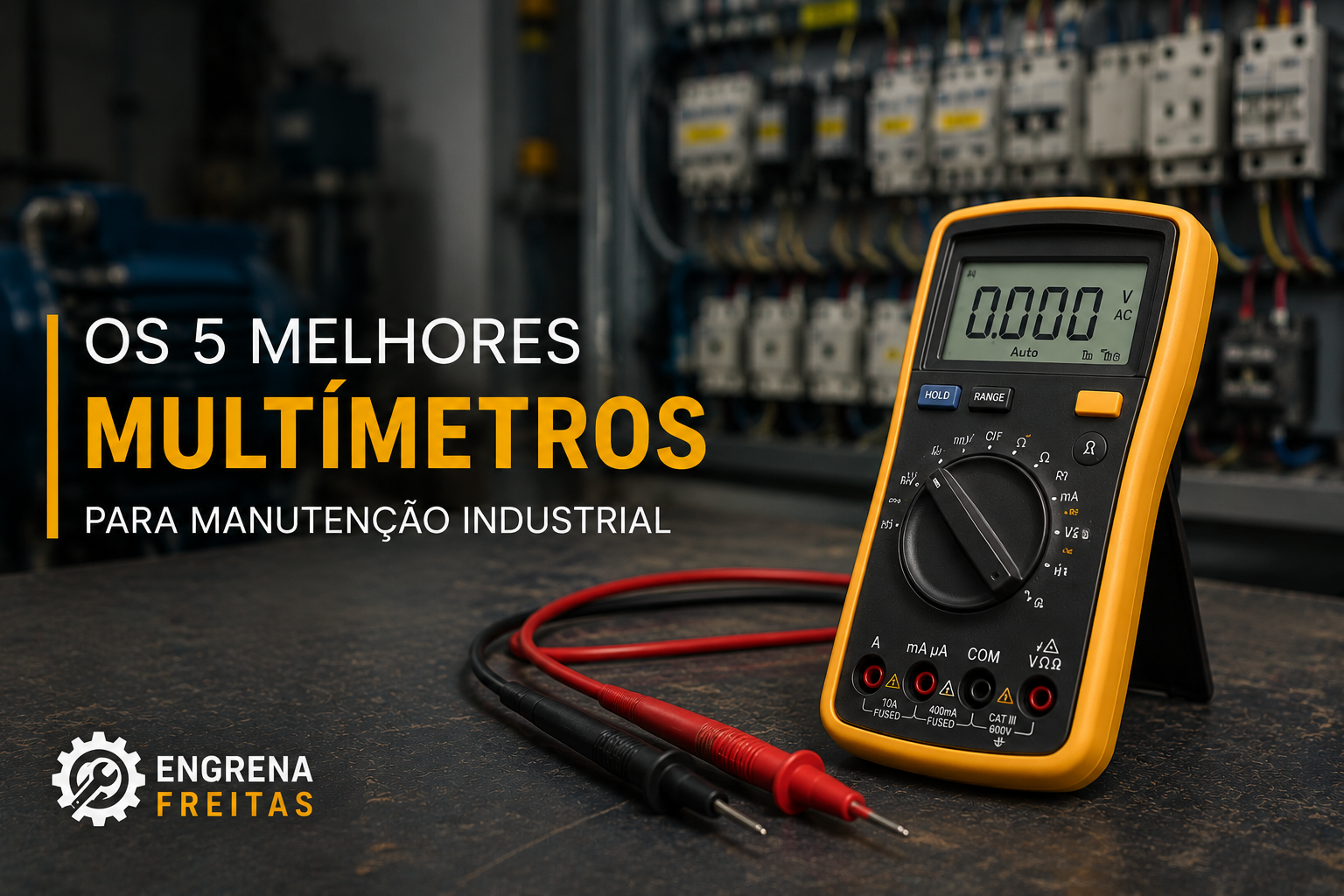 Os 5 Melhores Multímetros para Manutenção Industrial em 2026